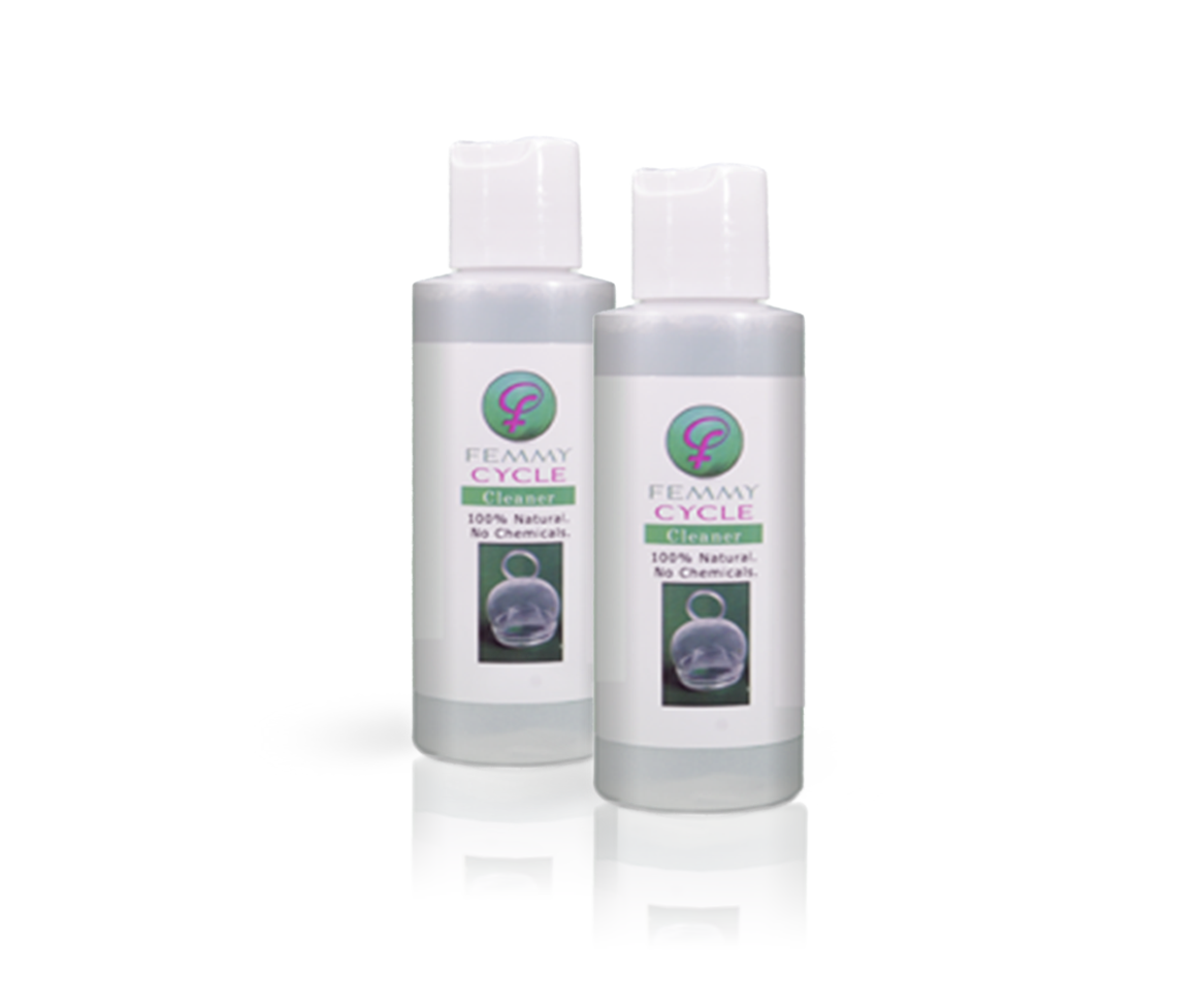 FemmyCycle Cleaning Solution-2Pack